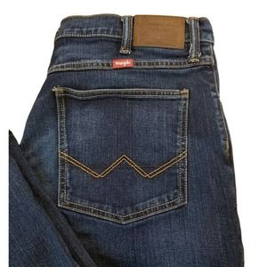 Men's Wrangler Regular Straight Fit Jeans 36x30